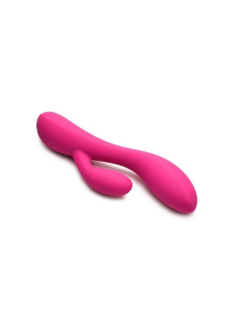 Bang! 10X Flexible Rechargeable Silicone Rabbit - Pink