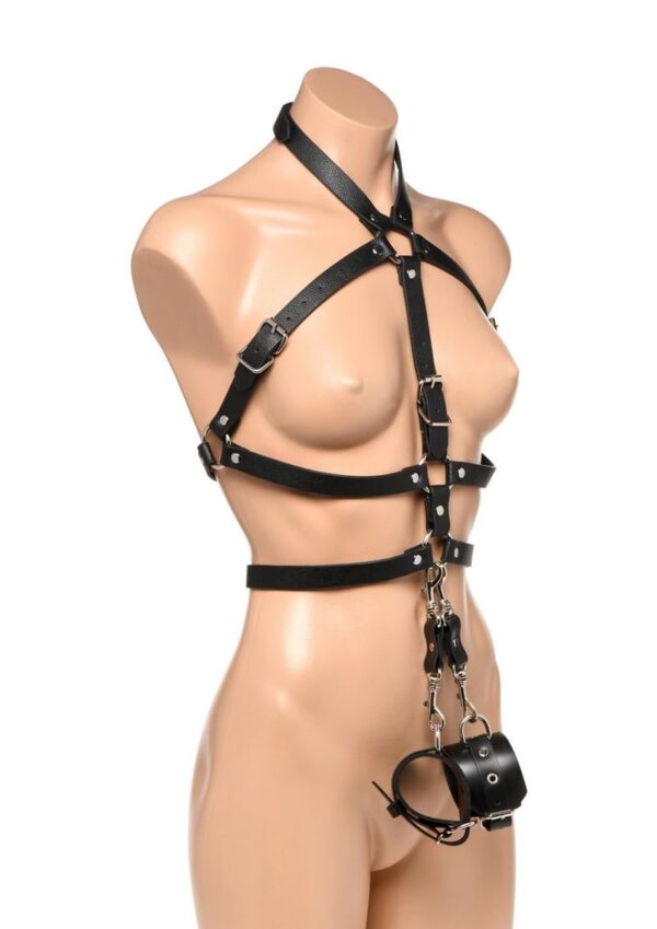 Strict Female Body Harness - Large/XLarge - Black