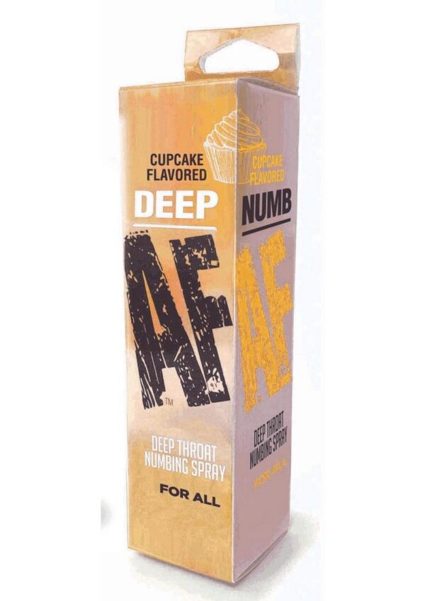 Deep AF Deep Throat Numbing Spray 1oz - Cupcake