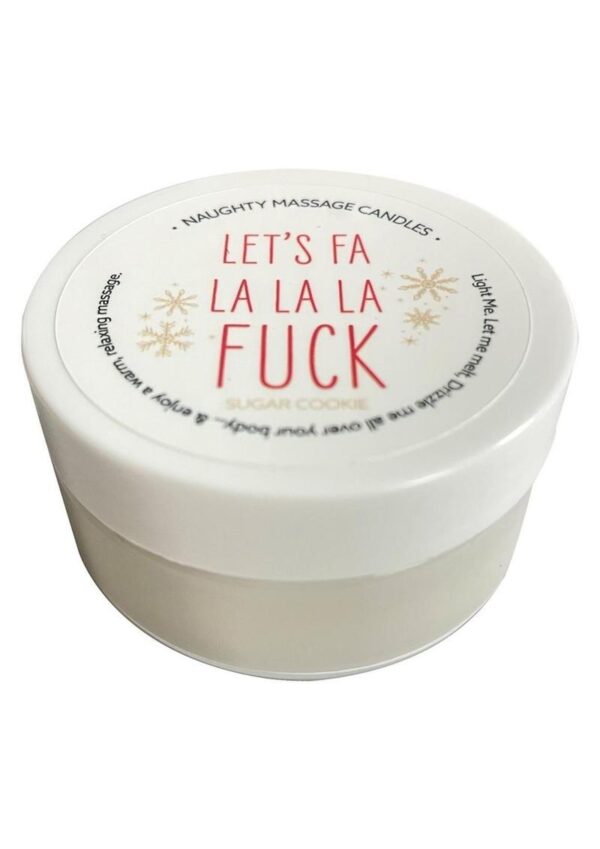 Kama Sutra Naughty Massage Candle Let`s Fa La La La 1.7oz