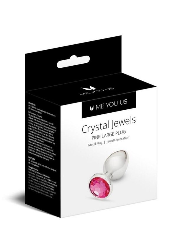 ME YOU US Crystal Jewels - Large - Pink