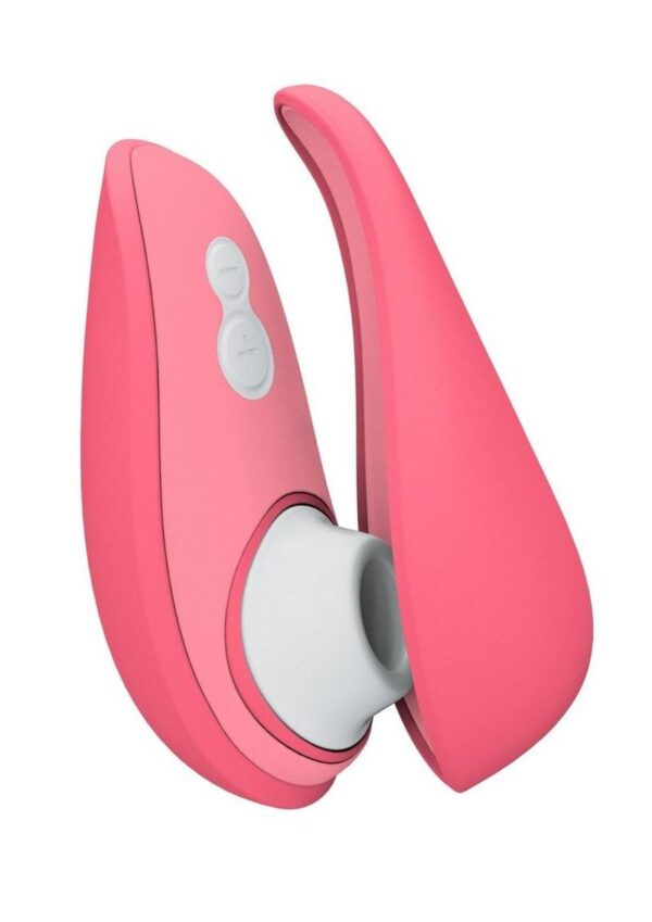 Womanizer Liberty 2 Rechargeable Silicone Clitoral Stimulator - Vibrant Rose