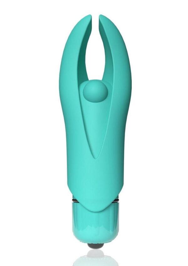 4T Demon Rechargeable Silicone Mini Clitoral Stimulating Vibrator - Kiwi