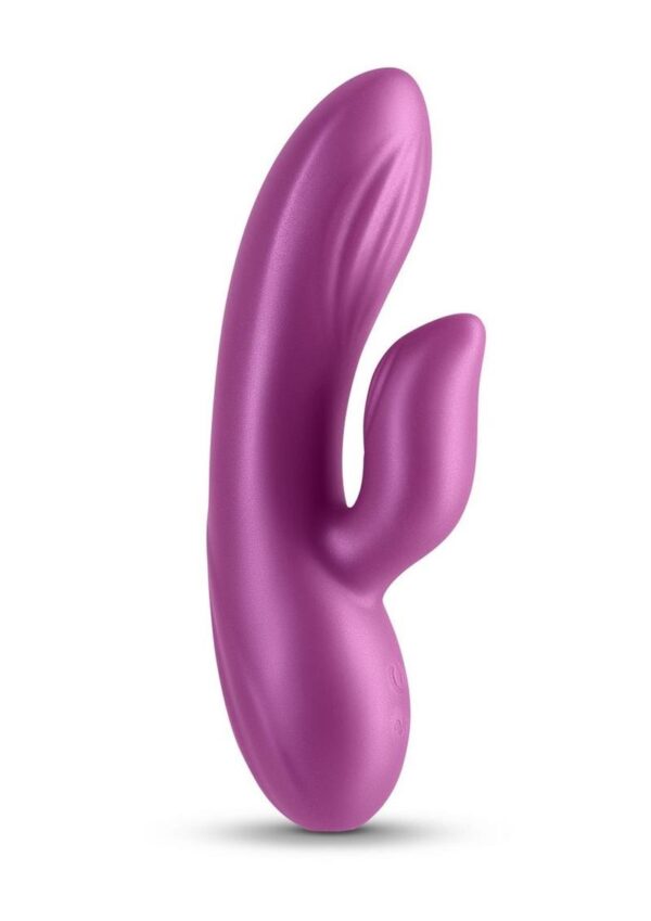 Seduction Angel Rechargeable Silicone Rabbit Vibrator - Magenta