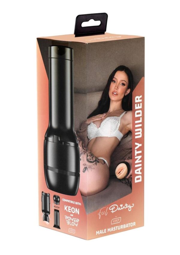 Kiiroo Feel Dainty Wilder Pussy Stroker - PBC - Vanilla