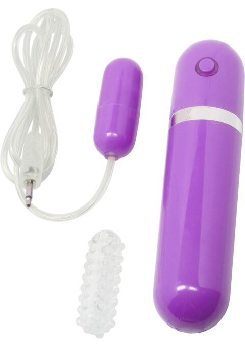 Ahhh Vibrating Bullet Of Love with Remote Control - Lavender