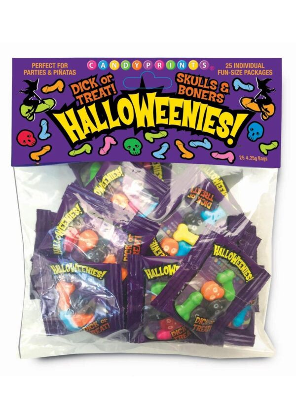 Candy Prints HalloWeenies! Minis (25 packs per bag)