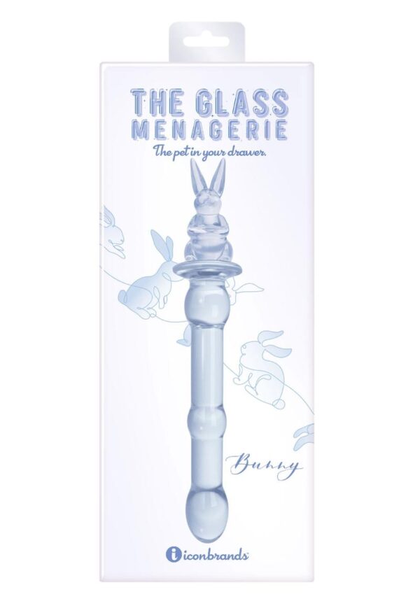 Glass Menagerie Rabbit Dildo - Purple