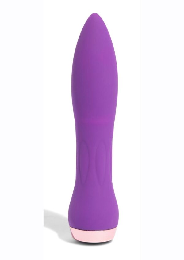 Nu Sensuelle 60SX AMP Silicone Rechargeable Bullet - Purple/Rose Gold