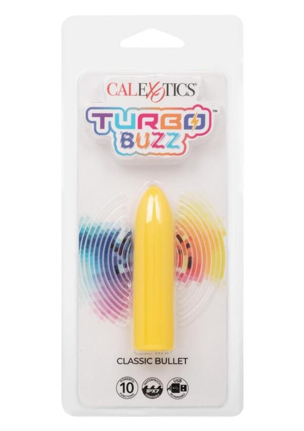 Turbo Buzz Classic Rechargeable Bullet - Yellow