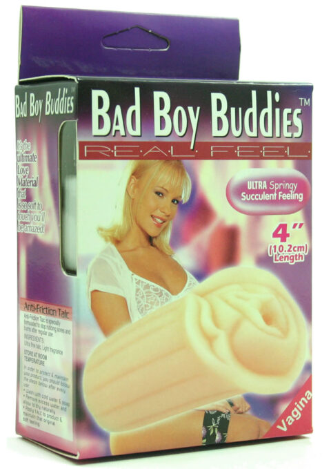 Bad Boy Buddies Real Feel Masturbator - Vagina - Vanilla