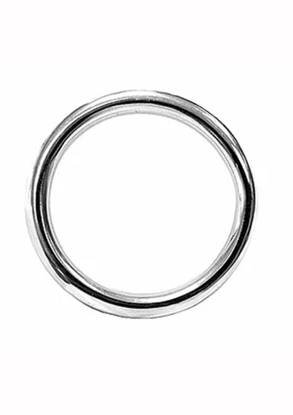 Rouge Smooth Cock Ring 45mm Stainless Steel - Silver