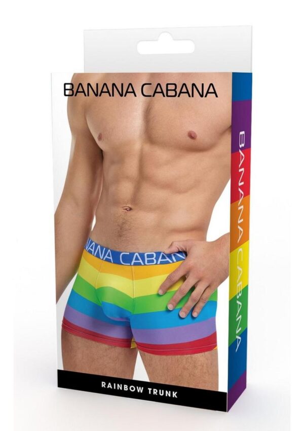 Banana Cabana Trunks - Medium/Large - Rainbow