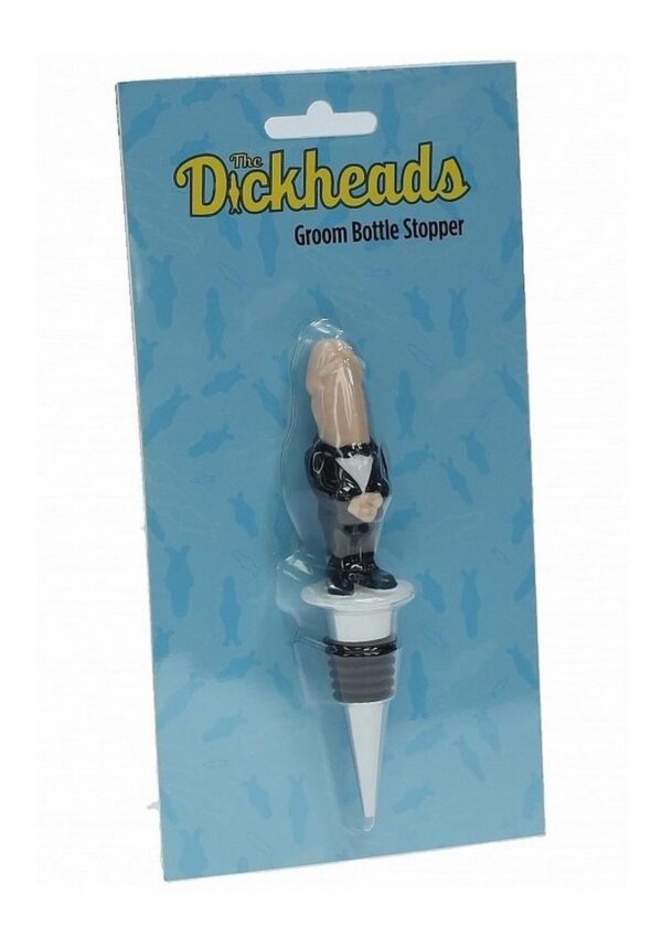 S-Line The Dickheads Groom Bottle Stopper - Vanilla