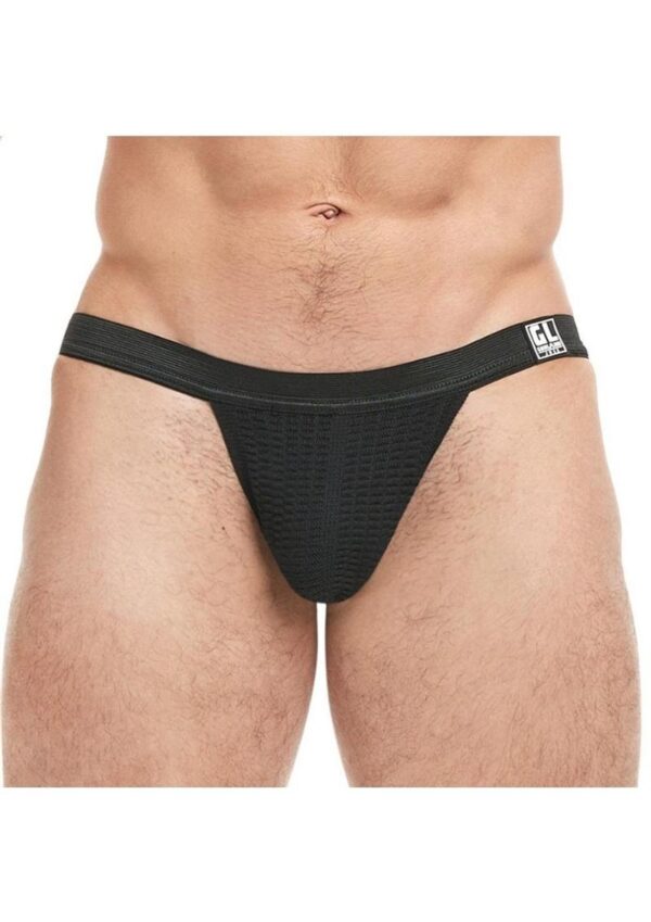 Goal Line Low Rise Jockstrap - Large/XLarge - Black