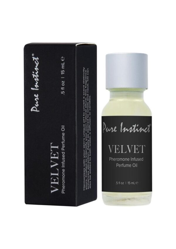 Pure Instinct Pheromone Perfume Oil Dropper- Velvet -15ml/0.5oz