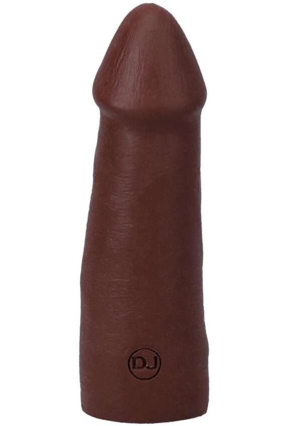 The Realistic Cock Ultraskyn Removable Vac-U-Lock Suction Cup 5in - Chocolate