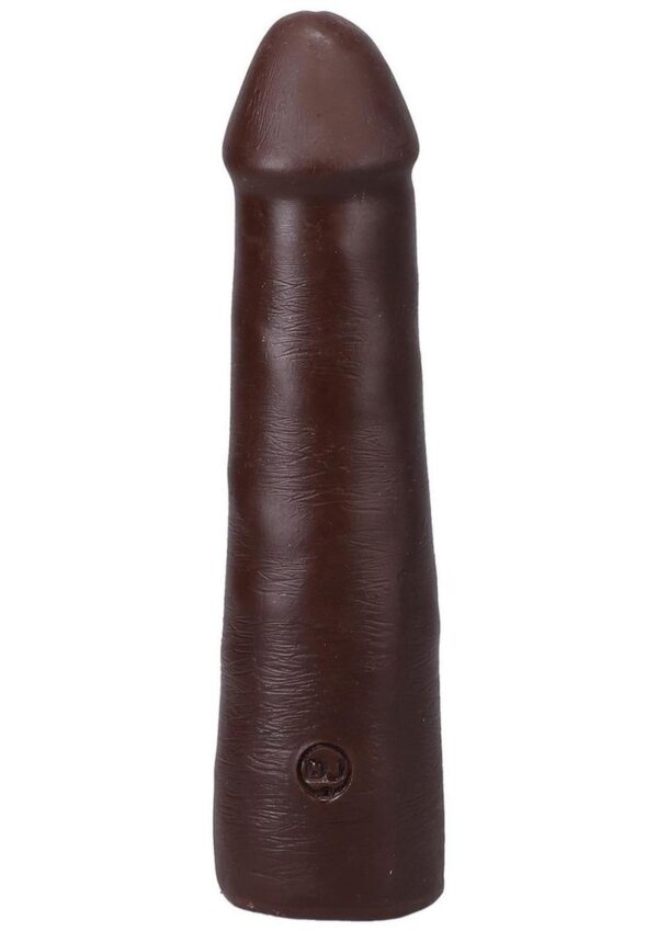 The Realistic Cock Ultraskyn Removable Vac-U-Lock Suction Cup 7in - Chocolate