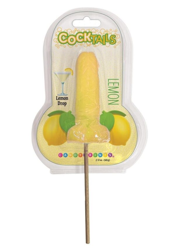 Cocktails 3D Lollipops - Lemon