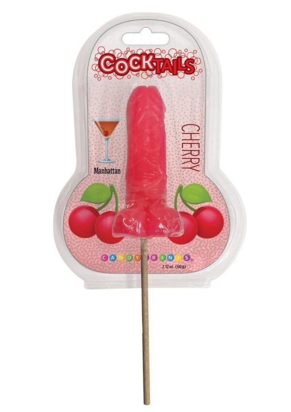 Cocktails 3D Lollipops - Cherry