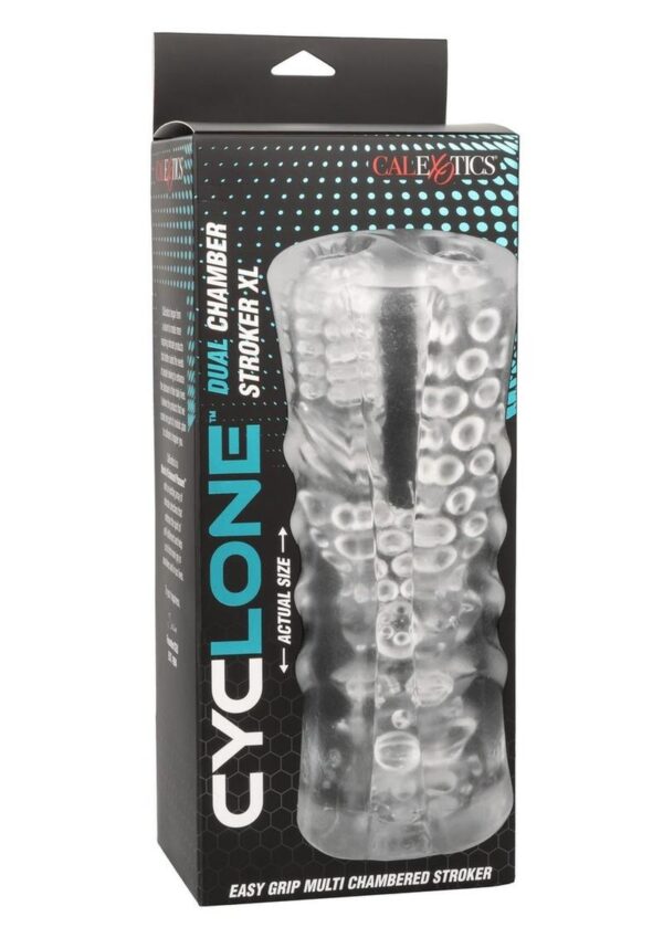 Cyclone Dual Chamber Stroker XL - Clear