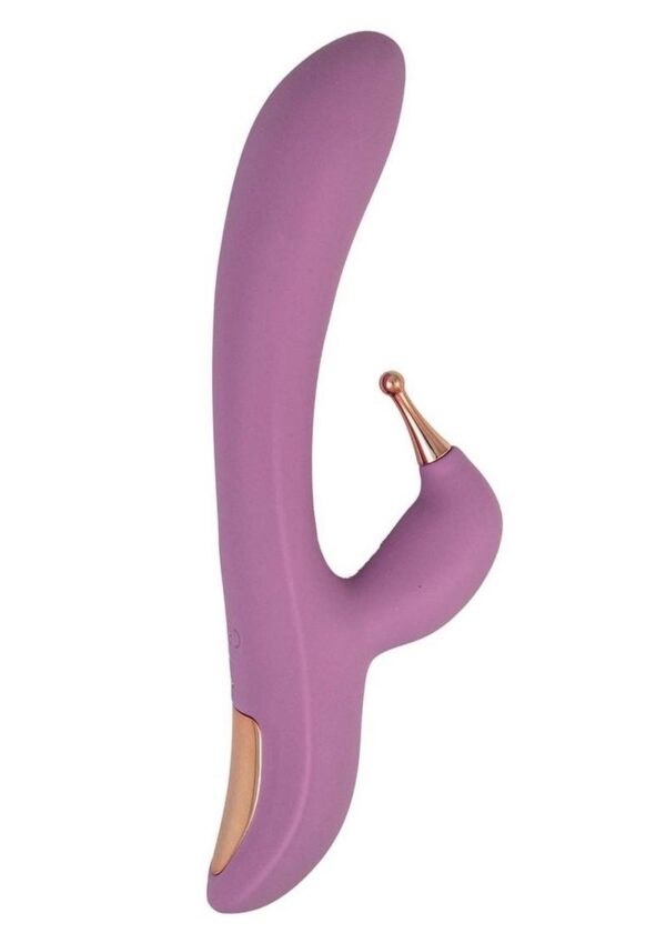 Goddess Tri-Tip Rechargeable Silicone Personal Vibrator - Lavender