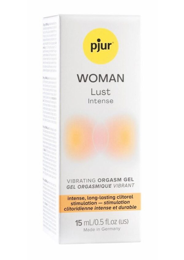 Pjur Woman Lust Intense Vibrating Orgasm Water Based Gel 15ml