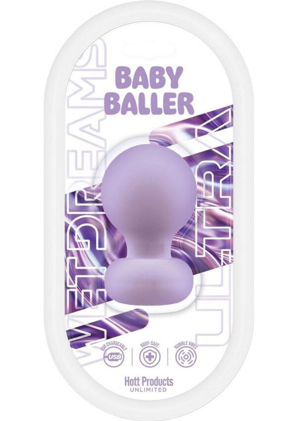 Wet Dreams Baby Baller Rechargeable Multi-Speed Mini Vibrator - Lavender