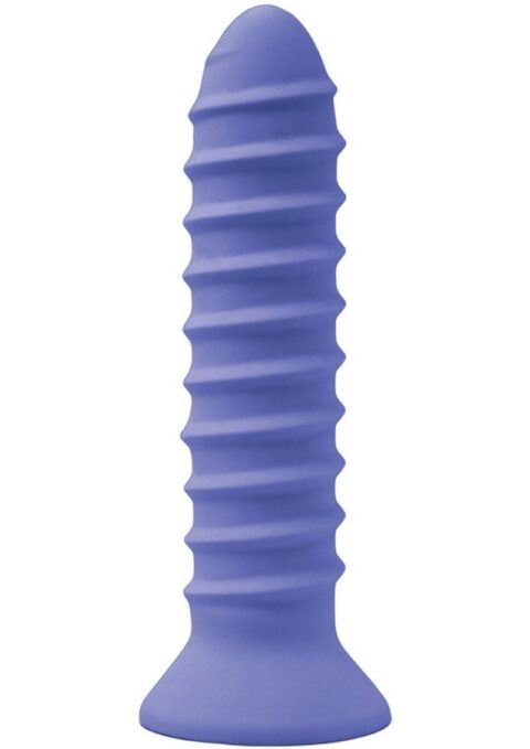 Wet Dreams Screwjob Rechargeable Silicone Multi-Speed Screw Shape Vibrator - Purple